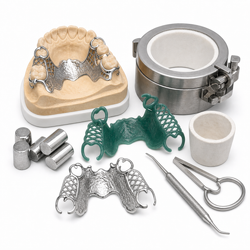 Cast partial denture materials