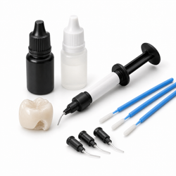 Ceramic crown repair systems