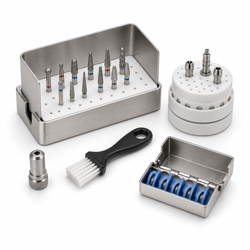 Dental office rotary instrument accessories
