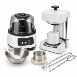 Mixers and casting machines