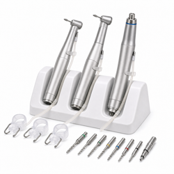 Physiodispenser handpieces