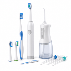 Toothbrushes and oral irrigators