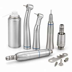 Turbines, micromotors, handpieces, and accessories