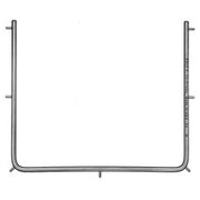 Dentech Pedo rubber dam frame, 77 × 73 mm