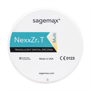 Sagemax NexxZr T Multi zirconia disc 98 x 20 mm