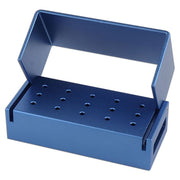 Premium Plus Aluminium Bur Block 15FG dark blue
