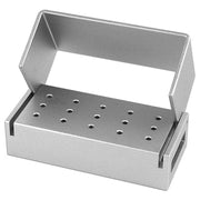 Premium Plus aluminium bur block 15FG, grey