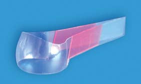 Transparent contoured self-adhesive matrices product image