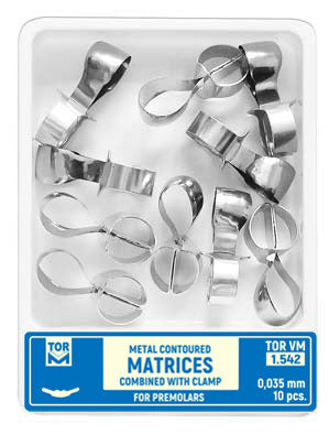 Metal Contoured Matrices Combined with Clamp № 1.542