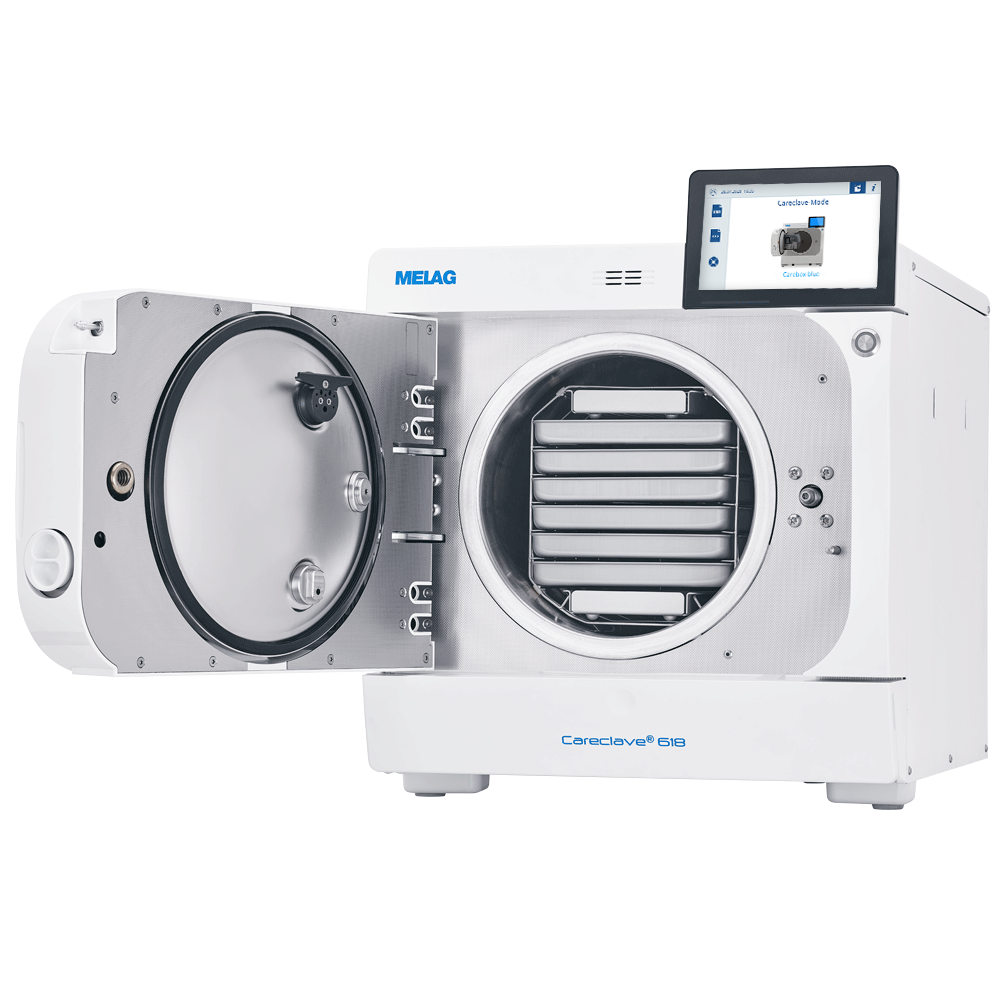 MELAG Careclave 4-in-1 Class B autoclave system