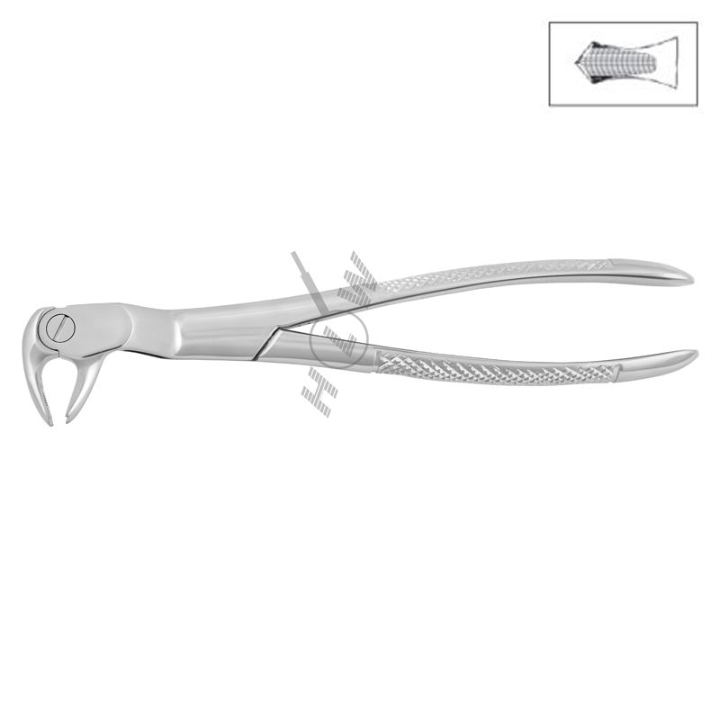 HLW Dental 11-122L extraction forceps for lower-left molars