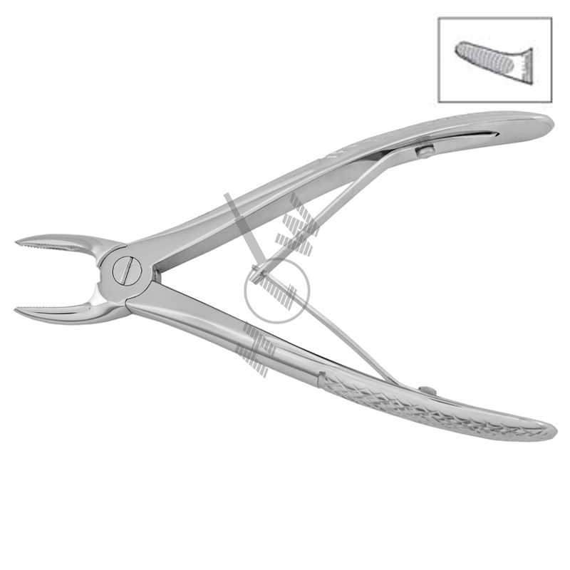 HLW Dental paediatric extraction forceps 11-139B for upper premolars