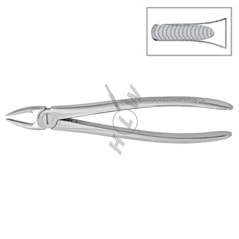 HLW Dental 11-1 extraction forceps for upper central incisors and canines