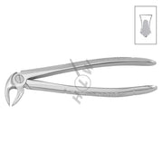 HLW Dental 11-22 extraction forceps for lower molars