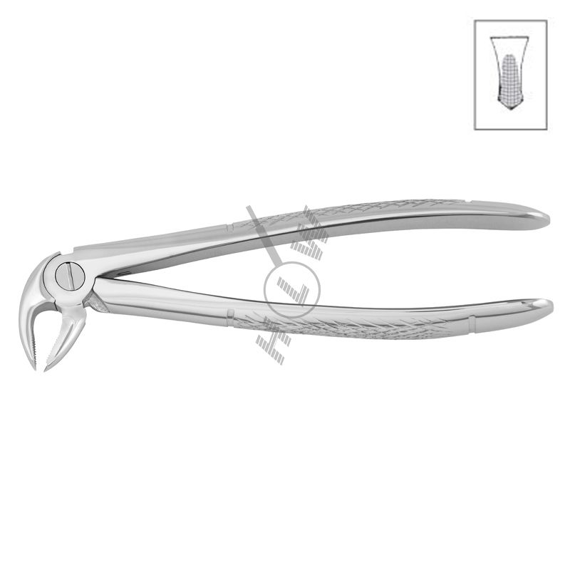 HLW Dental pediatric lower-molar extraction forceps 11-22S