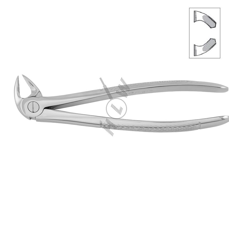 HLW extraction forceps 11-23 for lower right molars