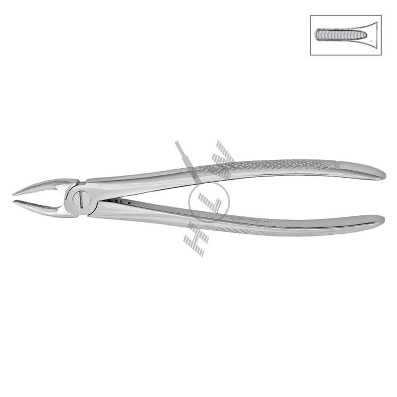 HLW Dental extraction forceps 11-2 for upper central incisors and canines
