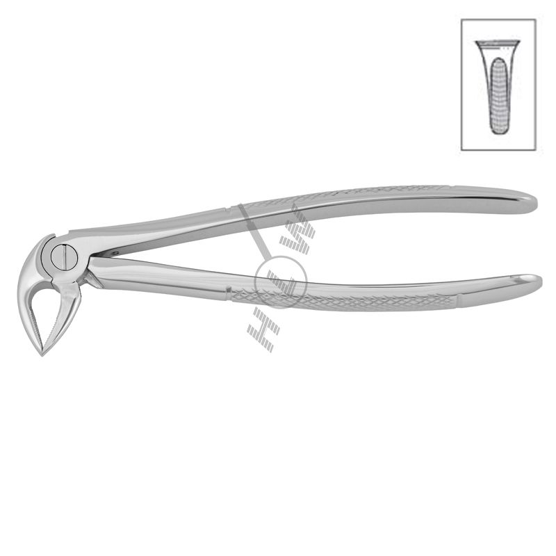 HLW Dental extraction forceps 11-33 for lower roots
