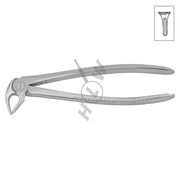 HLW Dental 11-33A extraction forceps for lower roots