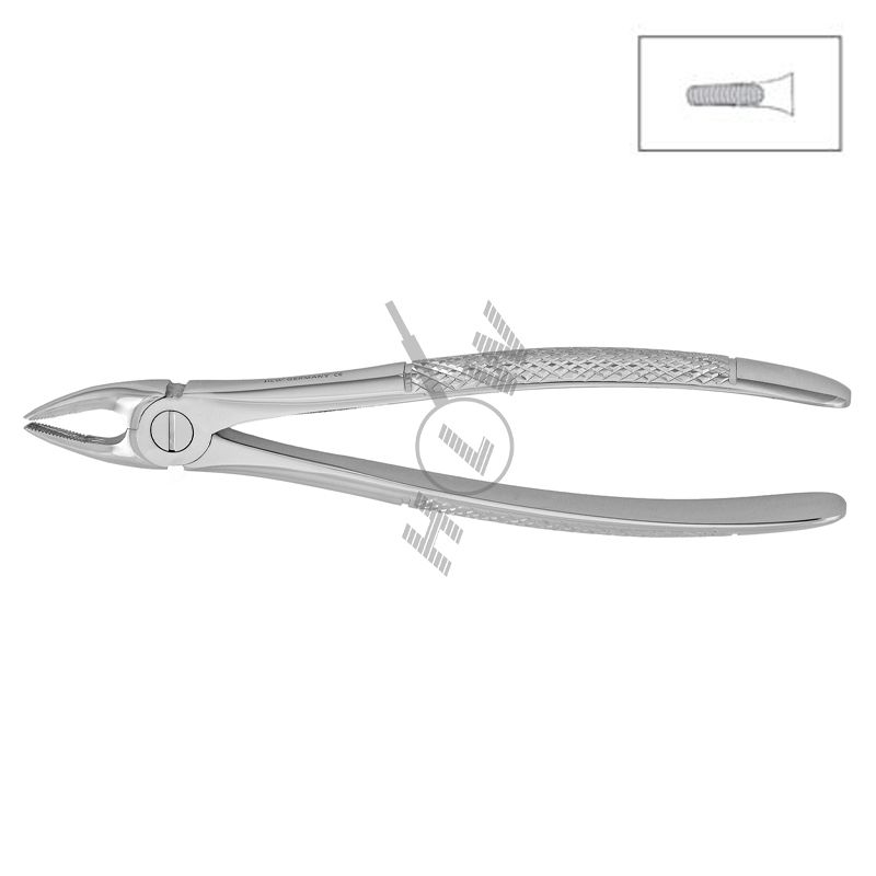 HLW Dental pediatric extraction forceps 11-37 for upper incisors
