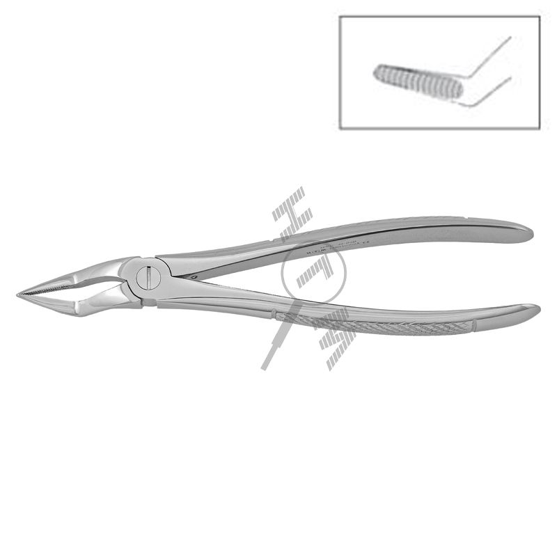 HLW 11-51S pediatric extraction forceps for upper roots