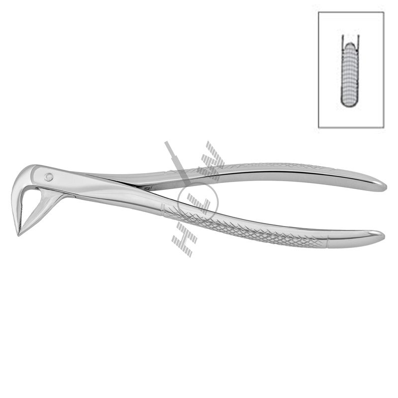 HLW 11-74 extraction forceps for lower roots