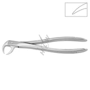 HLW 11-86C extraction forceps for lower molars