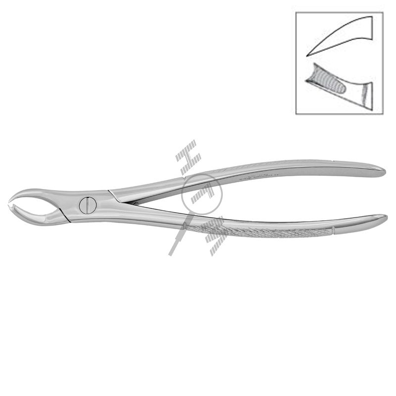 HLW Dental 11-90 extraction forceps for upper-left molars