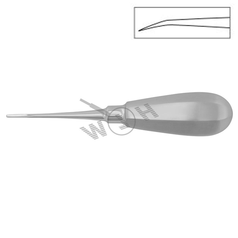 HLW Bein curved root elevator 13-01BC, 2 mm