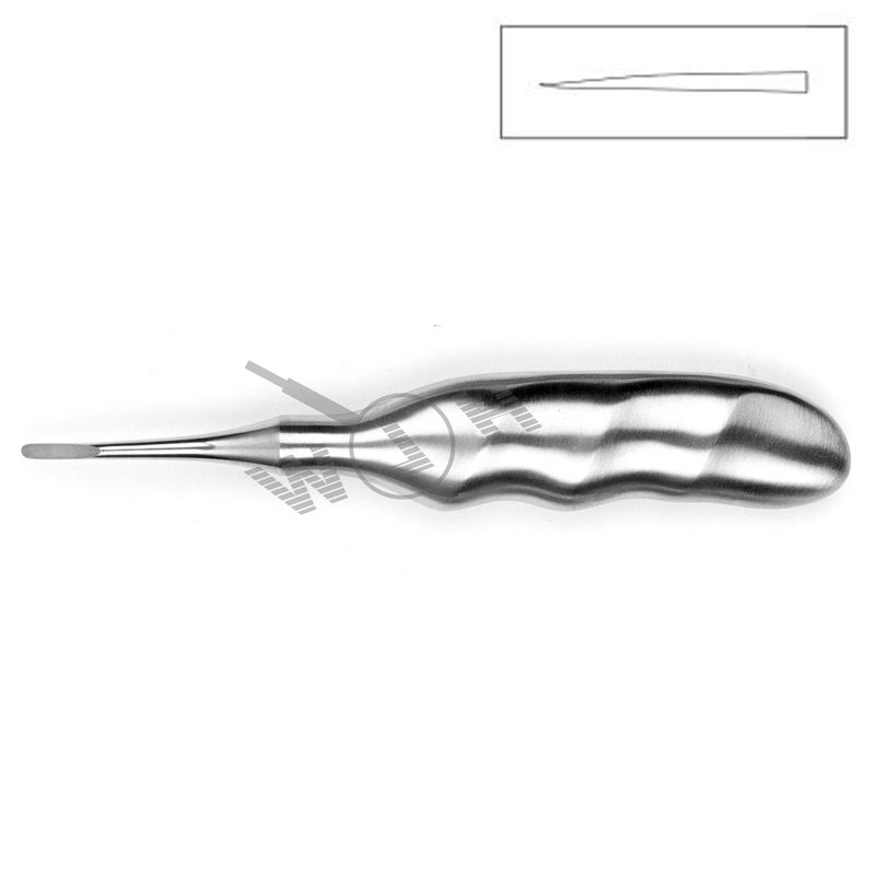HLW 13-10LX straight dental elevator 3 mm