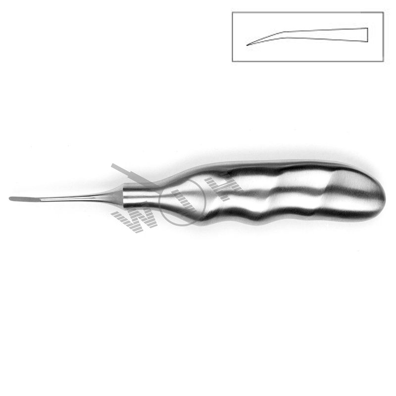 HLW curved luxator 13-13LX, 2 mm