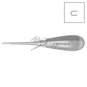 HLW Dental 13-1B Bein elevator, straight 3 mm tip
