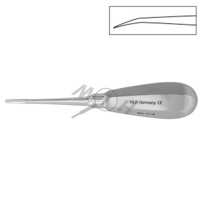 HLW curved Bein elevator 13-1BC, 3 mm