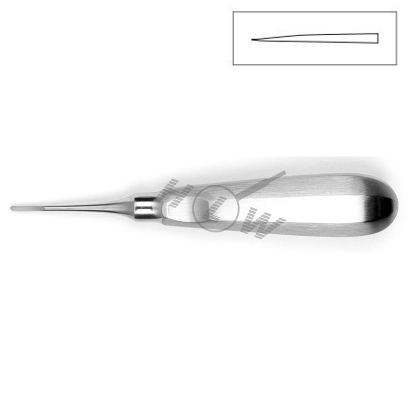 HLW straight luxator 13-1LX, 2 mm