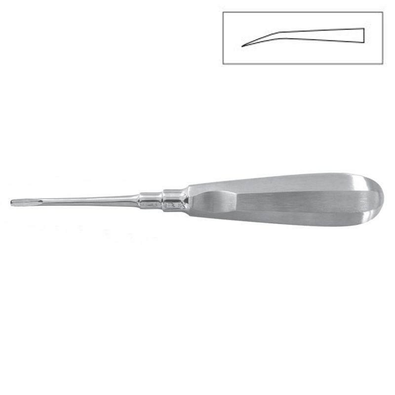 HLW curved long-tip elevator 13-25LX, 3 mm