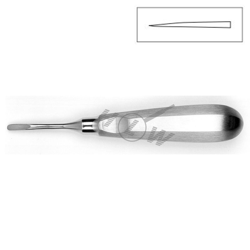 HLW Dental straight luxator 13-3LX, 4 mm