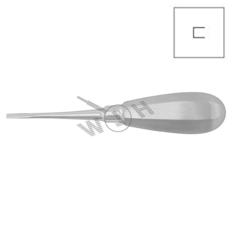 HLW Bein straight root elevator 13-7B, 3 mm