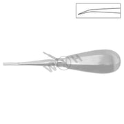HLW Dental 13-8BC Bein elevator, curved 4 mm tip