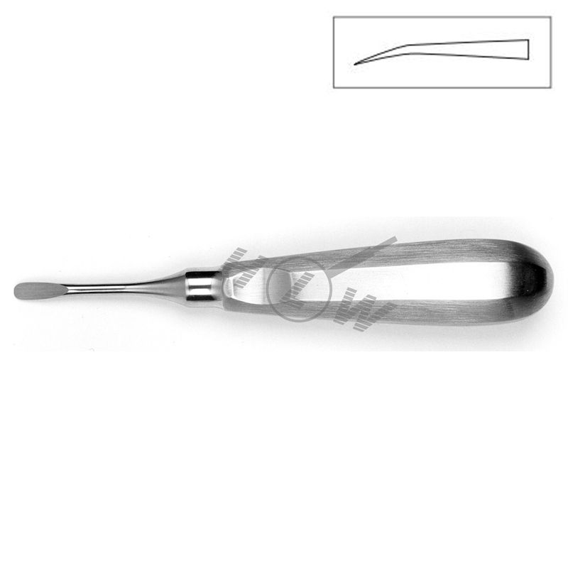 HLW curved luxator 13-8LX, 5 mm