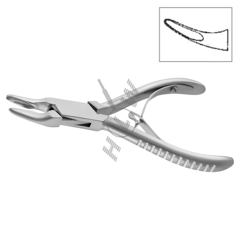 HLW Dental Mini-Friedmann bone forceps 14-1, 12 cm