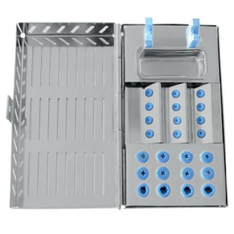 HLW implantology sterilization box 15-81, 150 × 85 × 50 mm