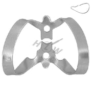 HLW rubber dam clamp No. 9 18-10 for anterior teeth