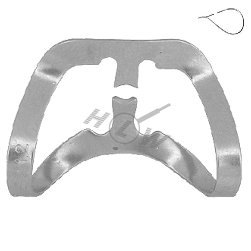 HLW Dental rubber-dam clamp #212, 18-11