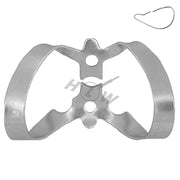 HLW Dental 18-12 No. 6 rubber dam clamp