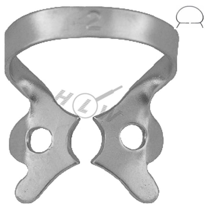 HLW Dental rubber dam clamp #2 18-15