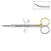HLW Dental Kelly curved surgical scissors 19-15SC, 160 mm