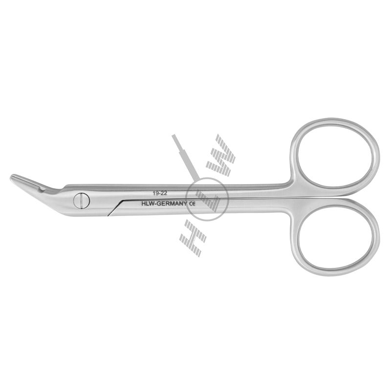 HLW curved surgical scissors 19-22