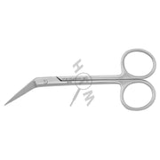 HLW Fadenschere curved surgical scissors 19-24, 11.5 cm
