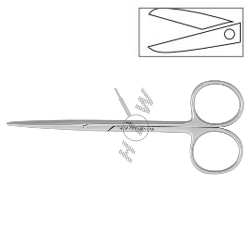 HLW Metzenbaum surgical scissors 19-25