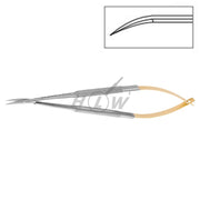 HLW Dental Castroviejo-Gomel TC microsurgical scissors 19-28TC